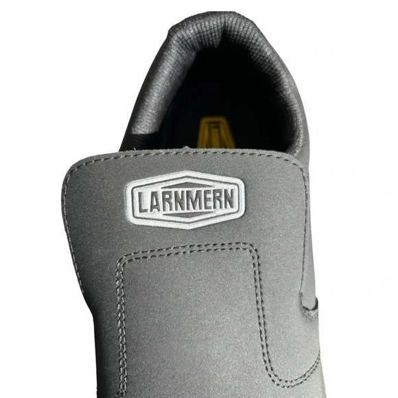 LARNMERN Non Slip Food Service Work Sneakers Waterproof Size Men 9 - Women 11 - Picture 8 of 12